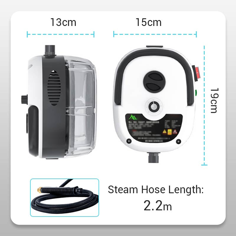 Nettoyeur vapeur haute pression 2500W pour nettoyage profond
