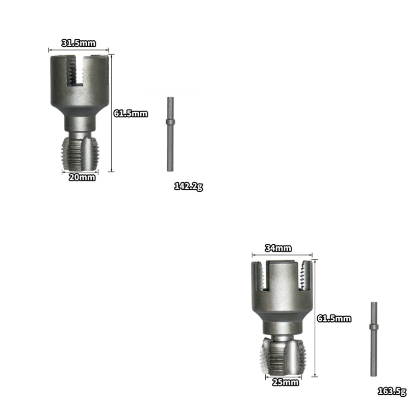 Outil de filetage pour tuyaux coupe précise et durable