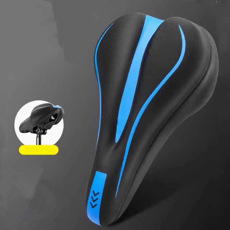 Housse de selle de vélo en silicone confortable et antidérapante