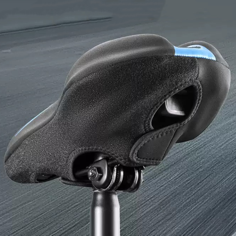 Housse de selle de vélo en silicone confortable et antidérapante