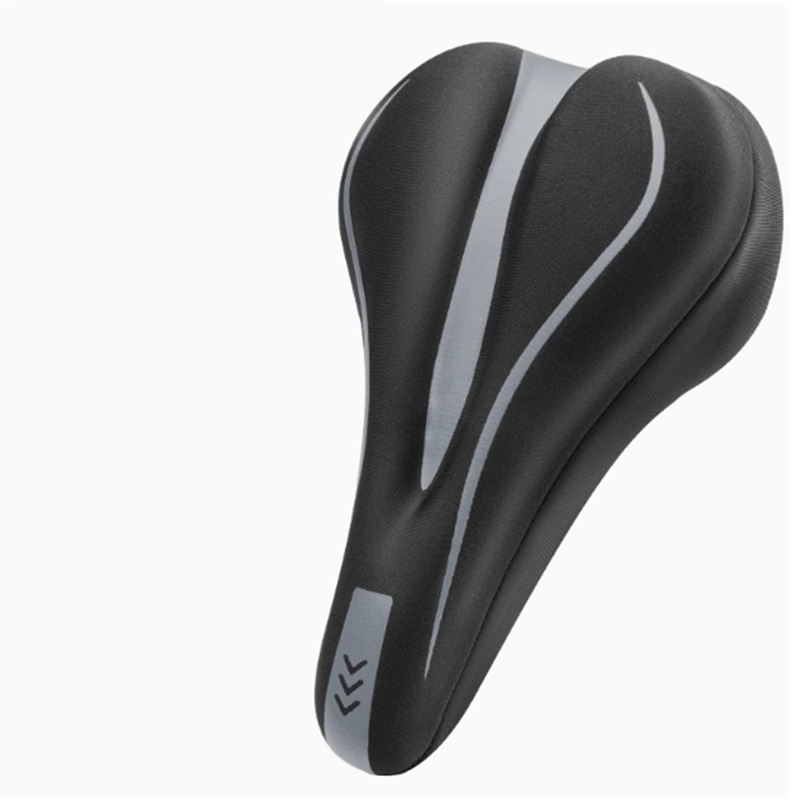Housse de selle de vélo en silicone confortable et antidérapante