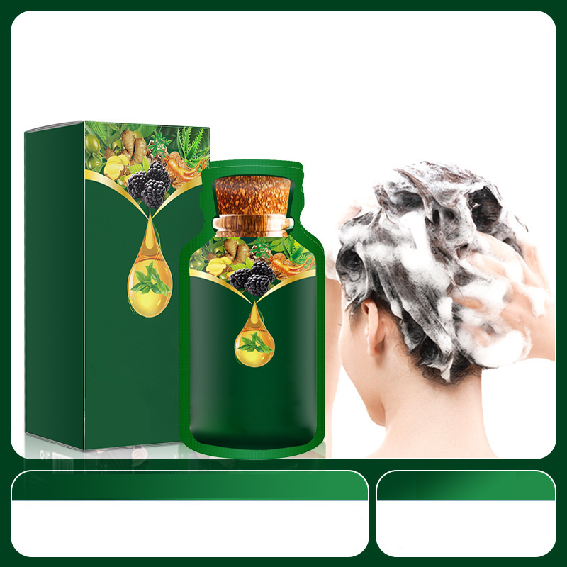 Teinture capillaire naturelle à base de plantes application rapide