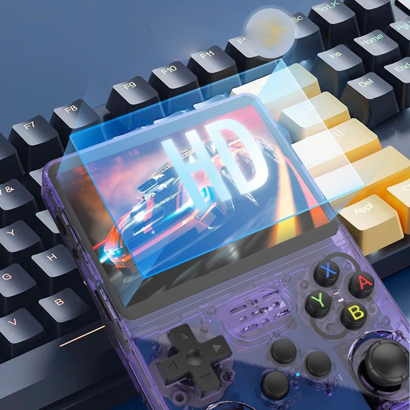 Console rétro portable écran 3,5 pouces avec jeux intégrés