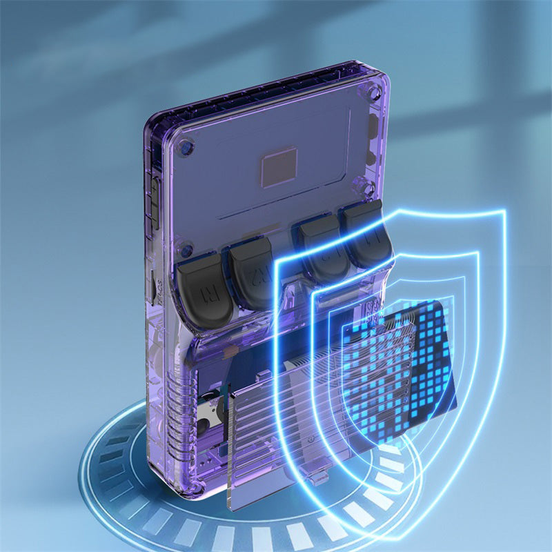 Console rétro portable écran 3,5 pouces avec jeux intégrés