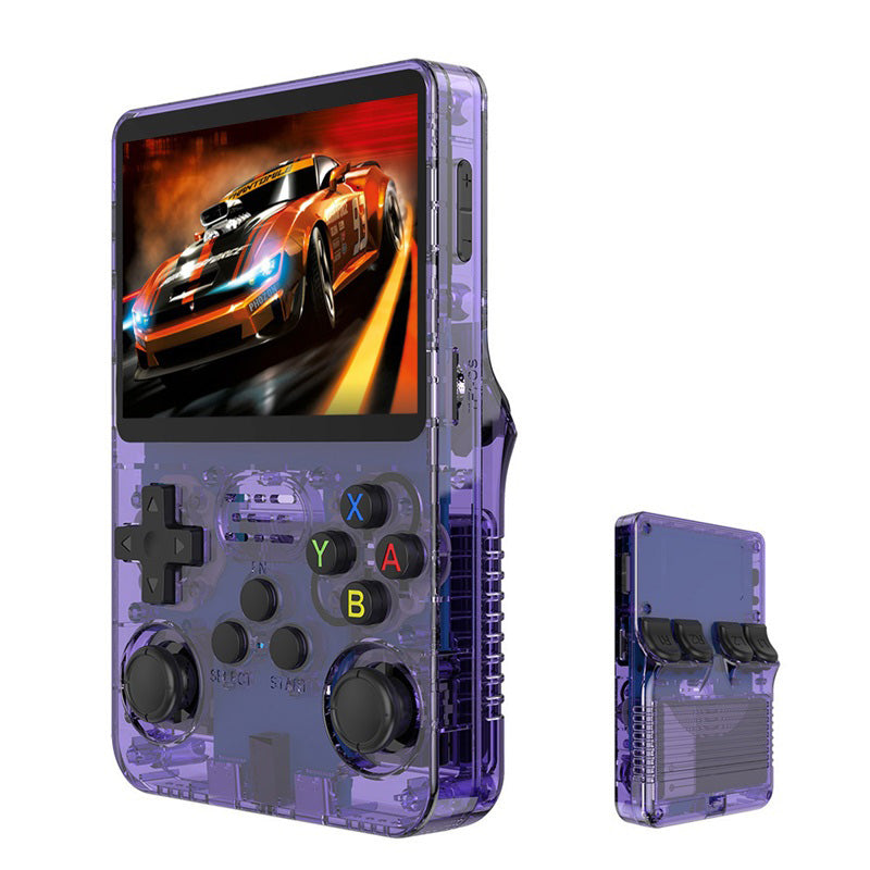 Console rétro portable écran 3,5 pouces avec jeux intégrés
