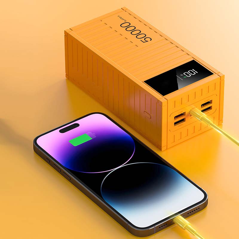 Batterie externe charge rapide avec écran numérique