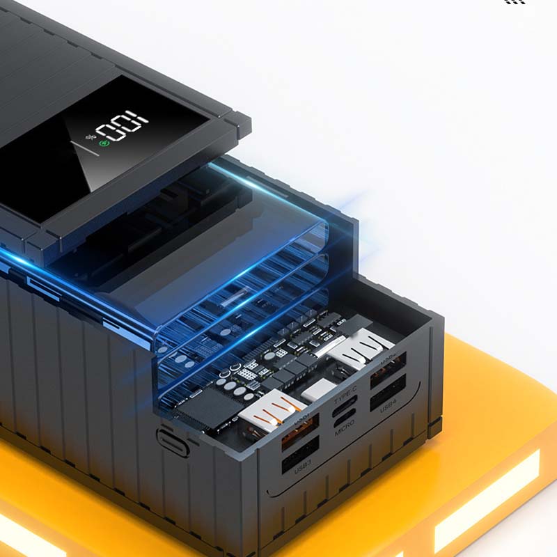 Batterie externe charge rapide avec écran numérique