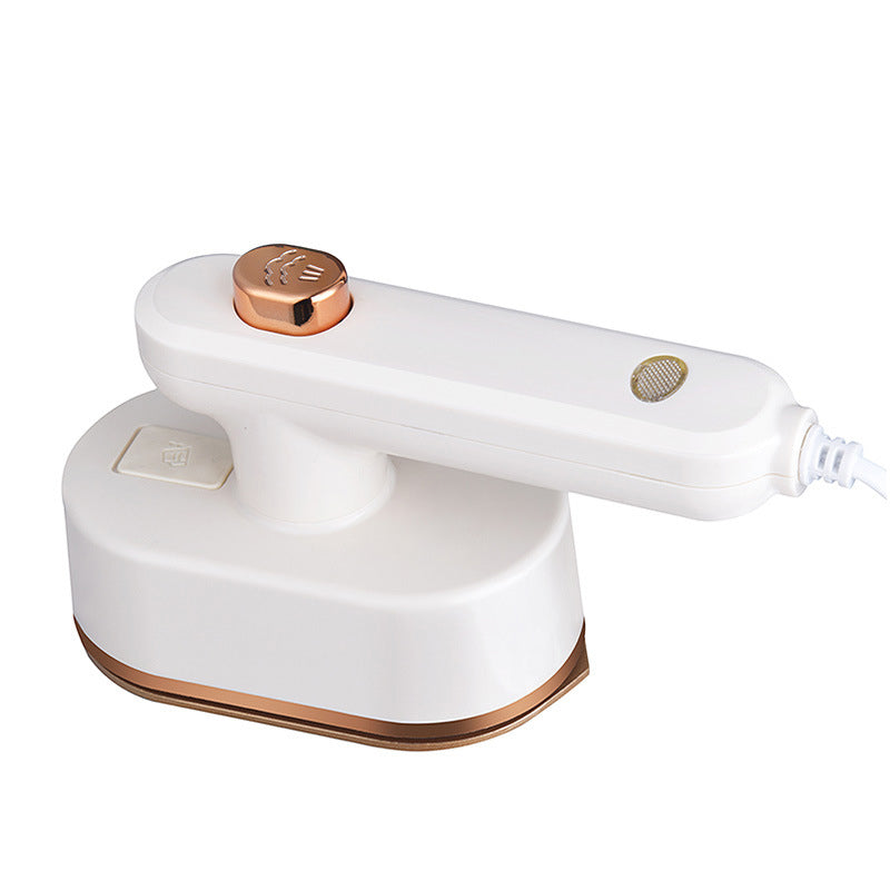 Mini fer à vapeur portable avec semelle en titane et poignée rotative