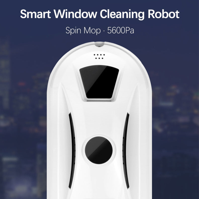 Robot nettoyeur de vitres automatique intelligent avec double brosse