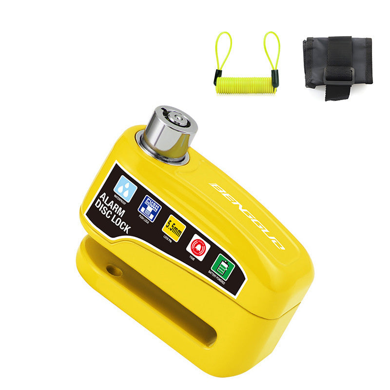 Antivol moto verrou à disque avec alarme intégrée
