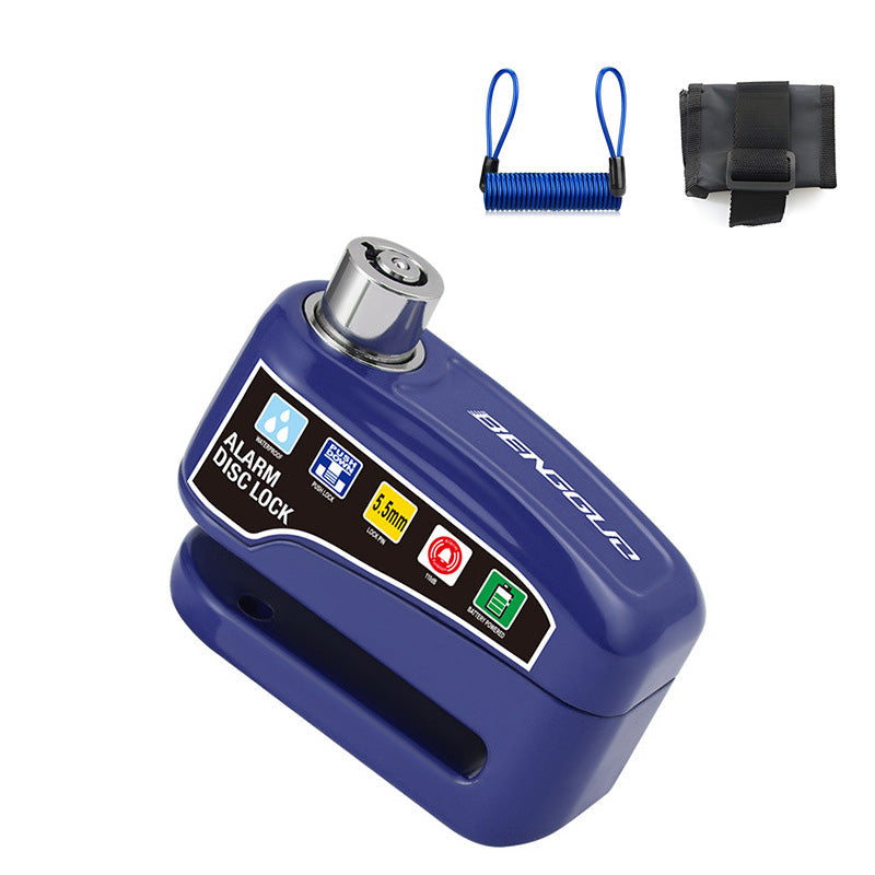 Antivol moto verrou à disque avec alarme intégrée
