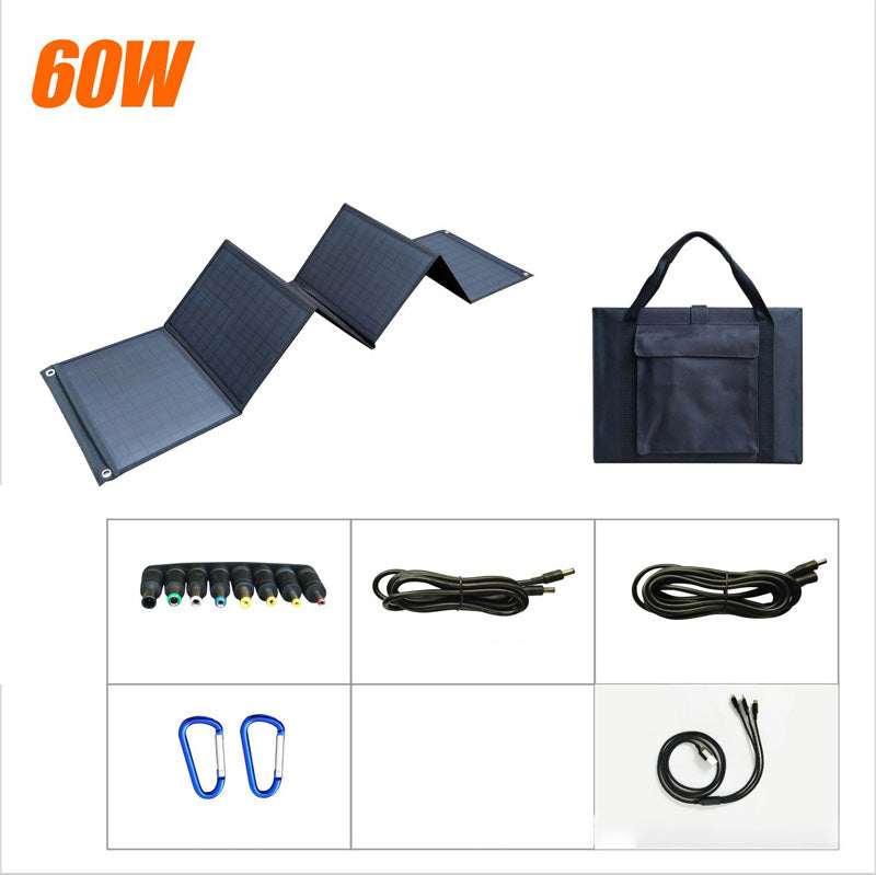 Kit panneau solaire pliable avec chargeur portable pour camping