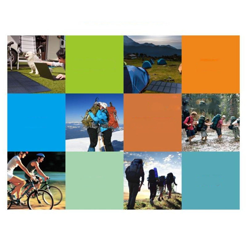 Kit panneau solaire pliable avec chargeur portable pour camping