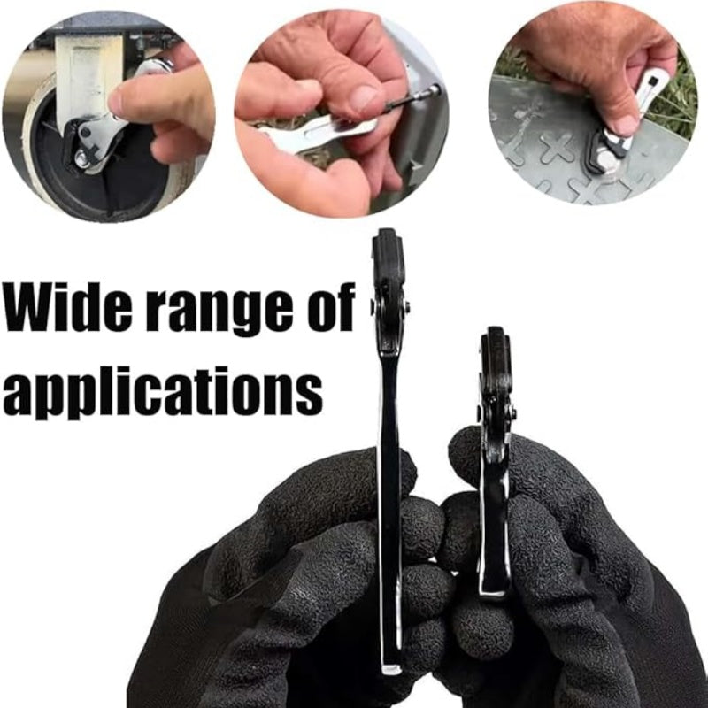 Clé à molette automatique multifonction compacte
