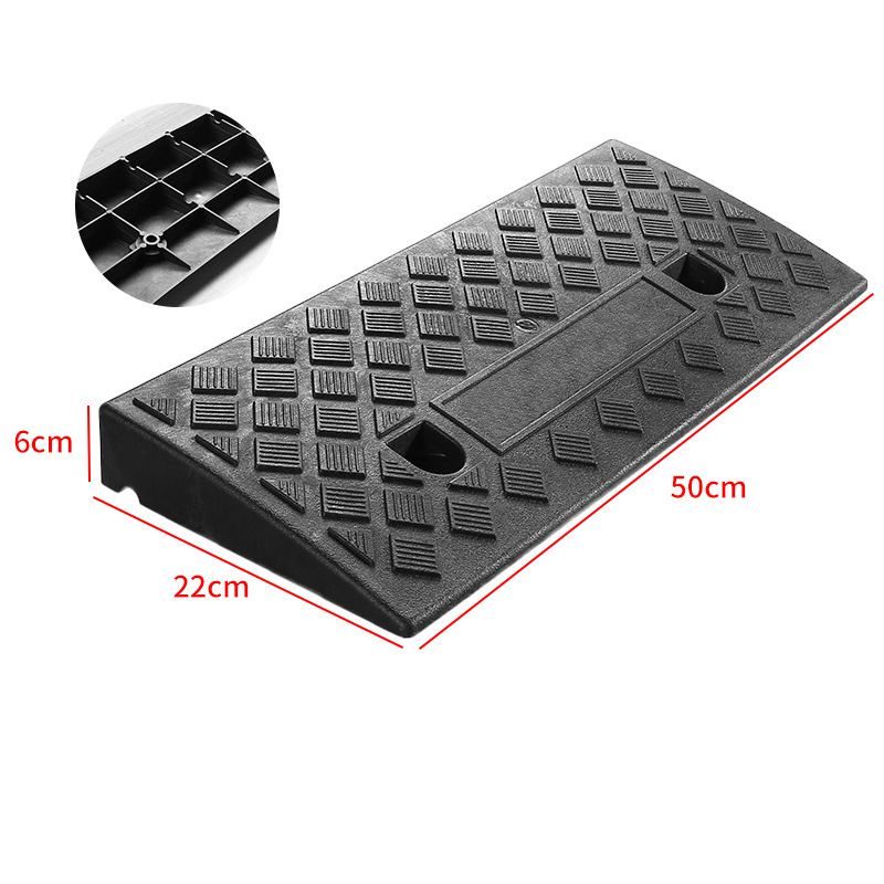 Rampe d'accès portable légère pour voiture, moto et fauteuil roulant
