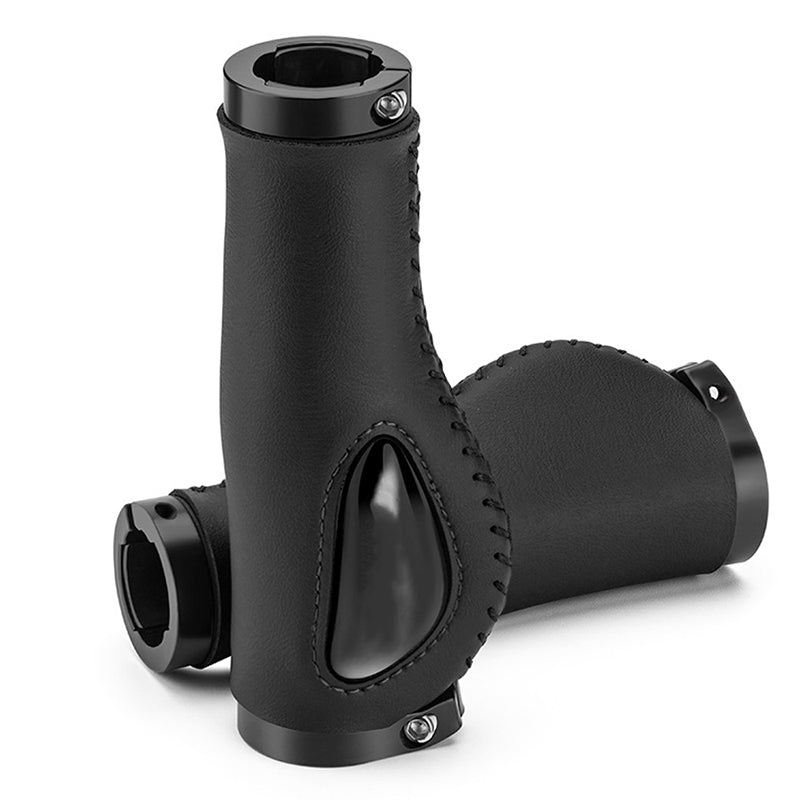 Poignées de guidon ergonomiques pour vélo avec repose-paume antidérapant