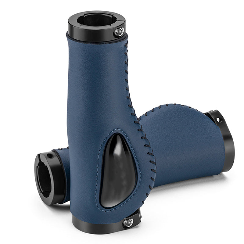 Poignées de guidon ergonomiques pour vélo avec repose-paume antidérapant