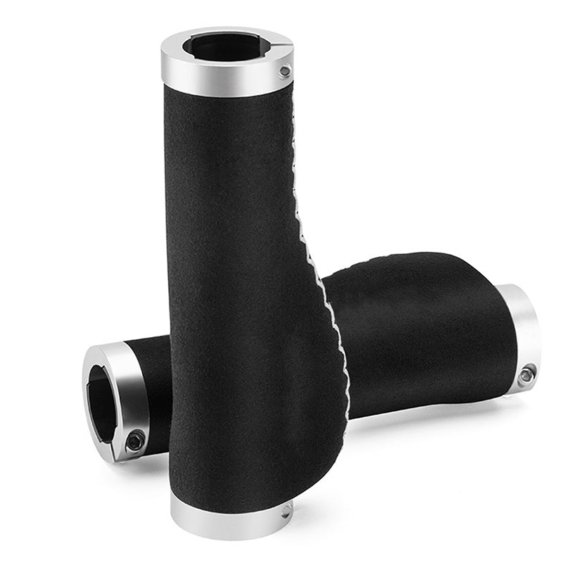 Poignées de guidon ergonomiques pour vélo avec repose-paume antidérapant